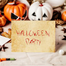 Search for scary halloween invitations Vintage