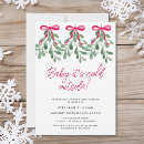 Search for festive baby shower invitations Baby its cold outside