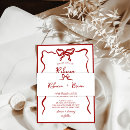 Search for ribbon invitation belly bands Vintage