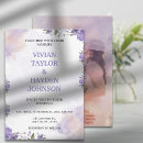 Search for sweet wedding invitations Purple