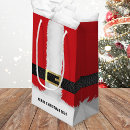 Search for santa claus gift bags Holiday season