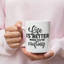 Search for life is better mugs Hobby
