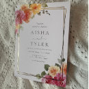 Search for geometric greenery wedding invitations Gold