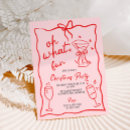 Search for ribbon christmas invitations Jingle and mingle