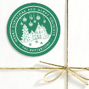 Search for green snowflake stickers Elegant