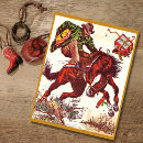 Search for vintage cowboy christmas cards Western