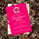 Search for geometric christmas invitations Typography