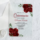 Search for acrylic quinceanera invitations Winter