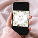 Search for winter floral bridal shower invitations Chic