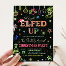 Search for lets get elfed up invitations Modern