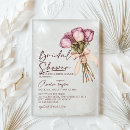 Search for clear bridal shower invitations Floral