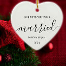 Search for first married christmas gifts Black and white