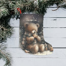 Search for teddy bear christmas stockings Winter