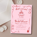 Search for funky bridal shower invitations Handwritten