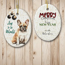 Search for french bulldogs christmas tree decorations Animal