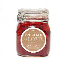 Search for kraft wedding stickers Round