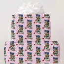 Search for princess christmas wrapping paper Pink