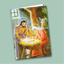 Search for vintage nativity christmas cards Holy family