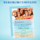 Search for spa day bridal shower invitations For her