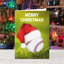 Search for baseball christmas cards Cute