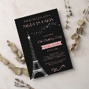 Search for night in paris invitations French
