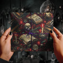 Search for witchcraft wrapping paper Skull
