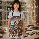 Search for gingerbread house aprons Cute
