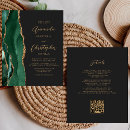 Search for green black invitations Trendy