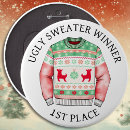 Search for first prize badges Ugly sweater