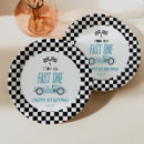 Search for black and white checkerboard plates For kids