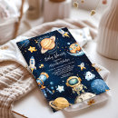 Search for galaxy baby shower invitations Astronaut