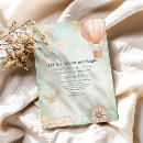 Search for mint green blue baby shower invitations Gender neutral