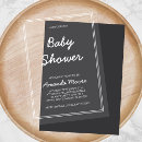 Search for acrylic baby shower invitations Transparent