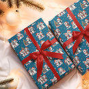 Search for christmas penguin wrapping paper Blue