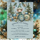 Search for elves christmas invitations Calling all elves