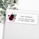 Search for arrangement return address labels Purple