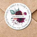 Search for return address labels Boho