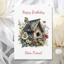 Search for rustic birdhouse cards Flowers