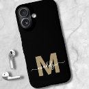 Search for minimal luxury monogrammed iphone cases For her