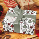 Search for gothic christmas wrapping paper Vintage