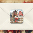 Search for barn red stickers Watercolor