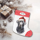 Search for black santa christmas stockings Dog