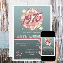 Search for 49th birthday invitations Vintage