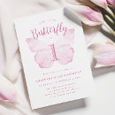 Search for butterfly birthday invitations Elegant