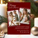 Search for maroon christmas cards Elegant