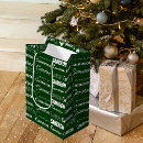 Search for dark green gift bags Festive