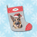 Search for german shepherd christmas stockings Alsatian