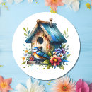 Search for birdhouse stickers Flowers