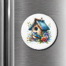 Search for birdhouse magnets Flowers