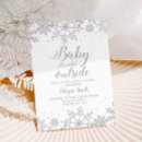 Search for silver glitter baby shower invitations Baby it's cold outside